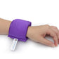 Sensory_Matters_Lycra_fidget-cuff_royal_purple_on_somesones_hand