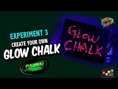 DYI Glow Chalk - Experiment 3 of 4, Chemistry Lab | Luminescent