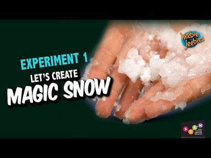 Create Magic Snow - Experiment 1 of 4, Chemistry Lab | Luminescent