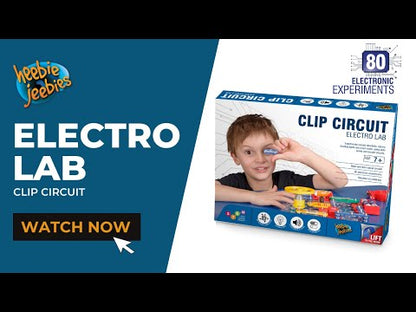 Clip Circuit Electrolab | 80 Electronic Experiments Kit
