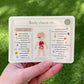 'Body Check-In' Sticker by Thriving Minds Education