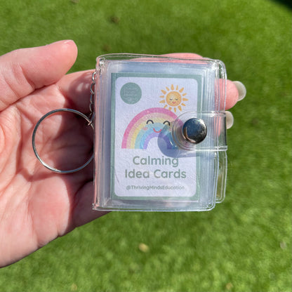 Calming Idea Cards by Thriving Minds Education