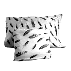 Exec_Funk_Tribal-Feather-Weighted-Blanket-and-Pillow-The-Perfect-Hug_Soft_feather_design