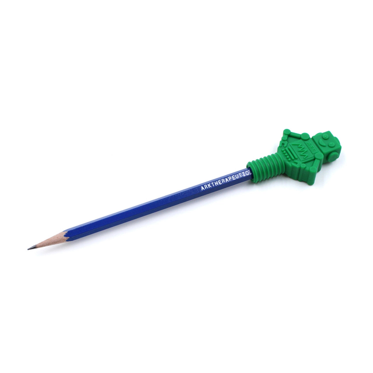 ark_robot_chew_pencil_topper_textured_forest_green