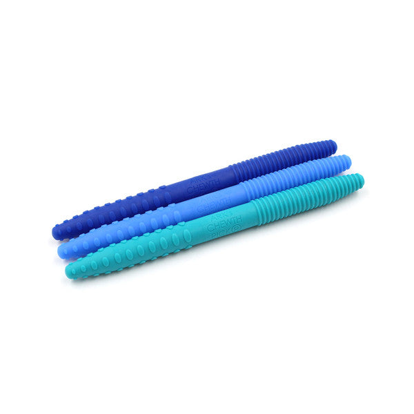 ARK's_TEXTURED_Chewth_Pick_Chewable_'toothpicks'_Pack_of_three_blue_colours