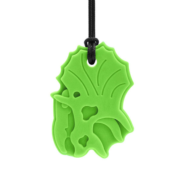 ark-ARK's_Triceratops_Chew_Necklace_lime_green