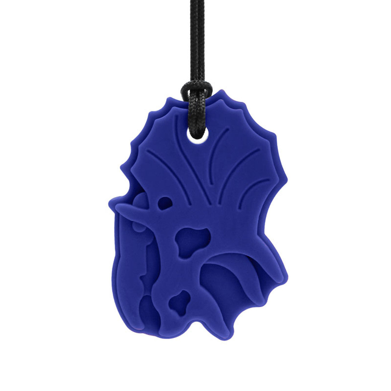 ARK's_Triceratops_Chew_Necklace_dark_blue