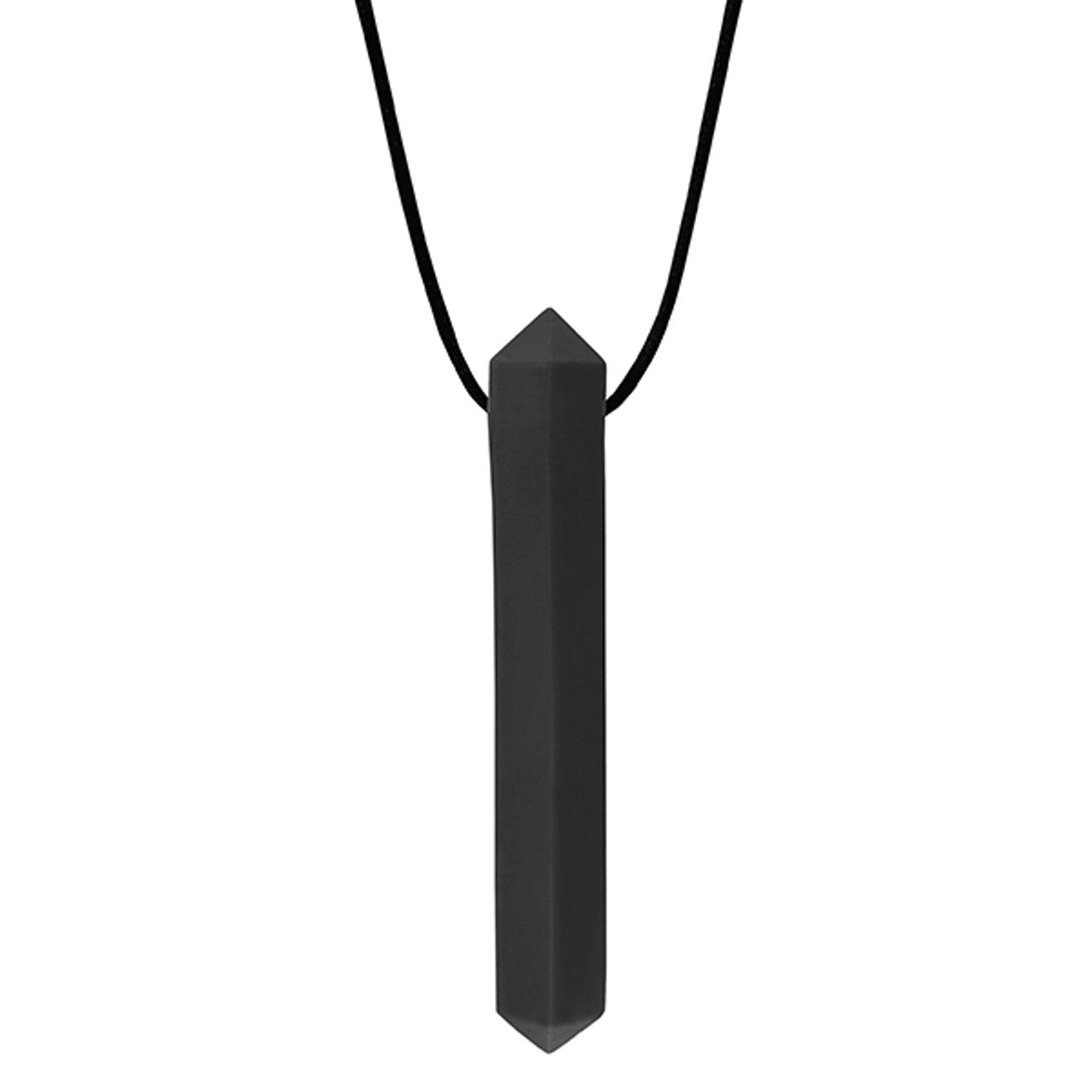 ARK_krypto_bite_Chewable_gem_necklace_Black