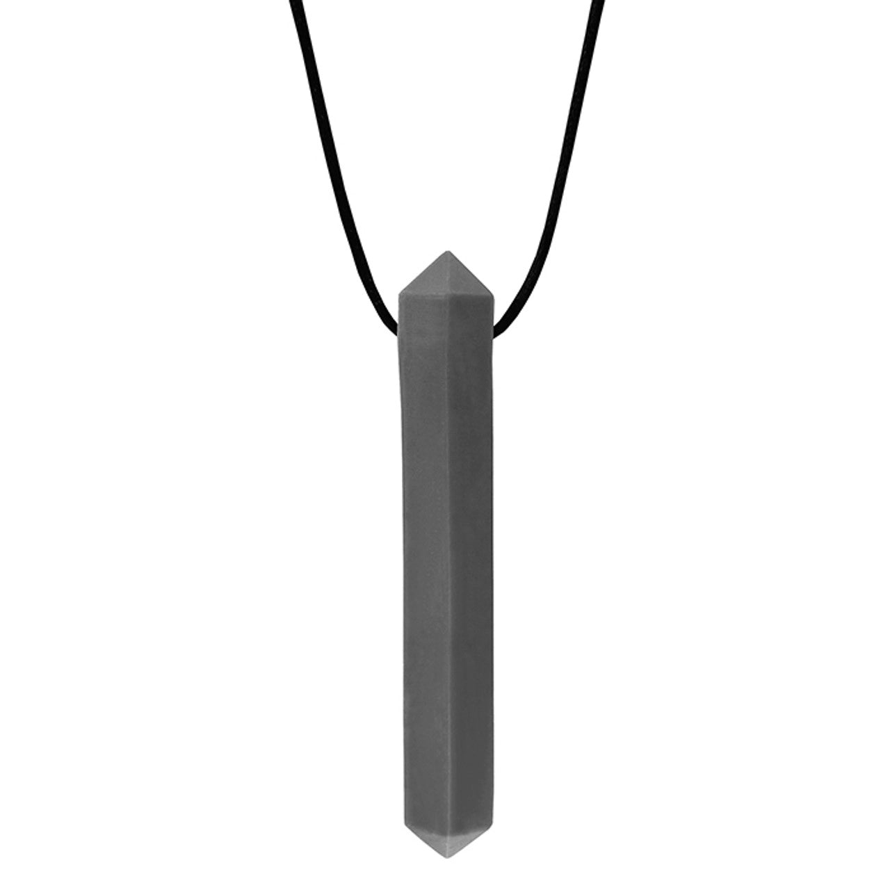 ARK_krypto_bite_Chewable_gem_necklace_dark_grey