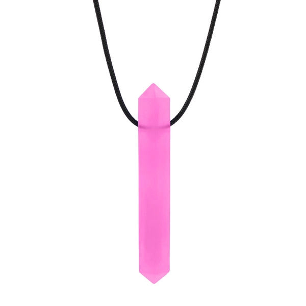 ARK_krypto_bite_Chewable_gem_necklace_transparent_pink