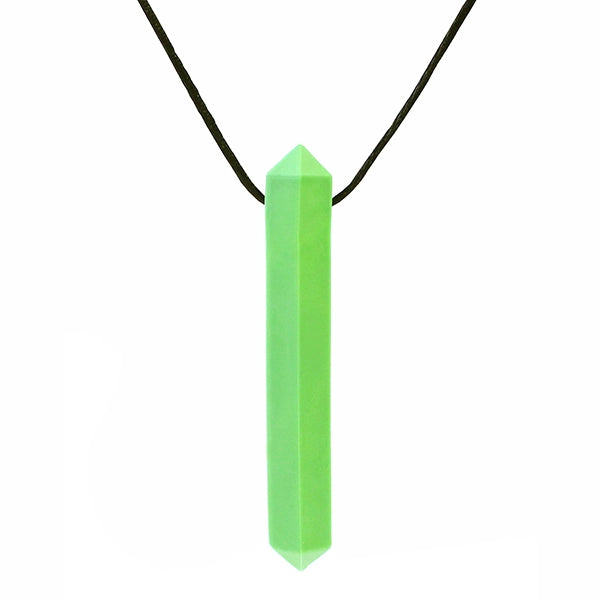 ARK_krypto_bite_Chewable_gem_necklace_lime_green