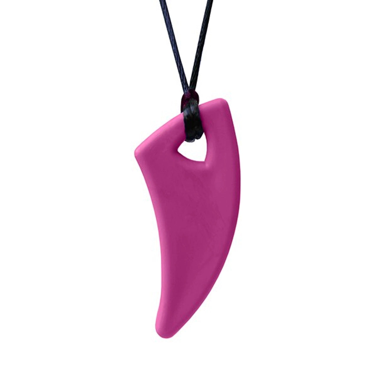 ARK’S_SABER_TOOTH_CHEWELRY_ NECKLACE_Magenta