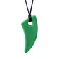 ARK’S_SABER_TOOTH_CHEWELRY_ NECKLACE_forest_green