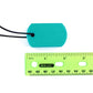 ARK'S_Chew_Tags_teal_chew_next_to_ruler_4.5cm