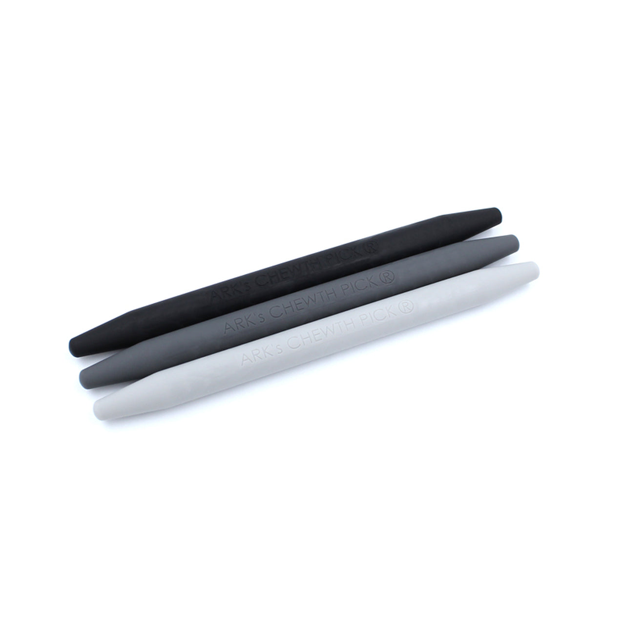 ARK's Chewth Pick® Chewable "Toothpicks" neutral- grey, black and charcoal colours