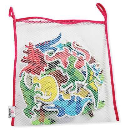 Edushape_Dinosaur_bath_stickers_in_mesh_bag