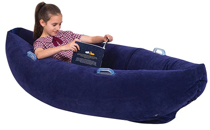 Girk_sitting_in_Elizabeth_Richards_Calming_Canoe