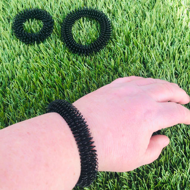 Kaiko_Spikey_Set_ XL_black_on_wrist