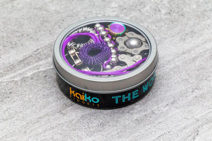Kaiko_The_Works_metal_Fidget_Kit_dark_purple_in_tin