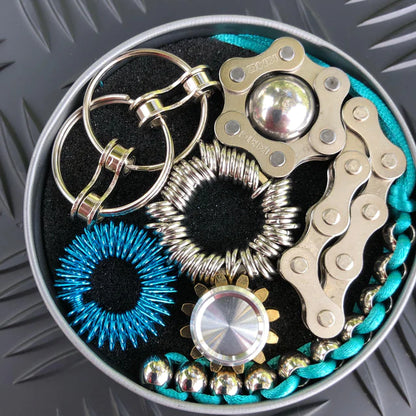 Kaiko_The_Works_metal_Fidget_Kit_teal