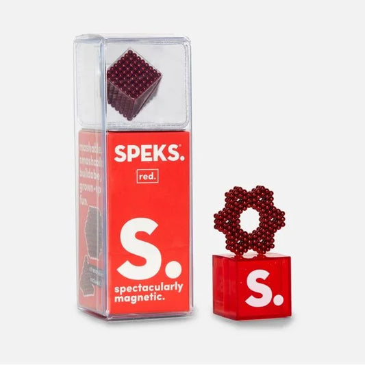 Speks_magnetic_balls_red