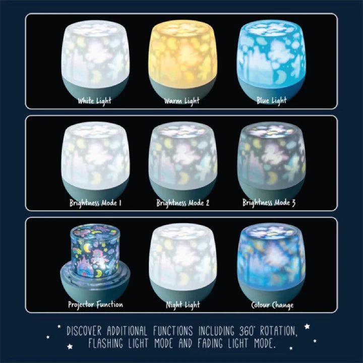 Lumi_go_round_sensory_projector_light_unicorn_themed_Different_uses_of_projector_light