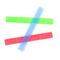 ARK's_Sensory_Bookmark /_Fidget_three_Pack_taranslucent_blue_red_and_green_on_table