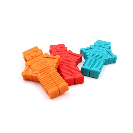 ARK'S_MEGA_ROBOCHEW_ROBOT_CHEWY_lying_down_red_orange_teal