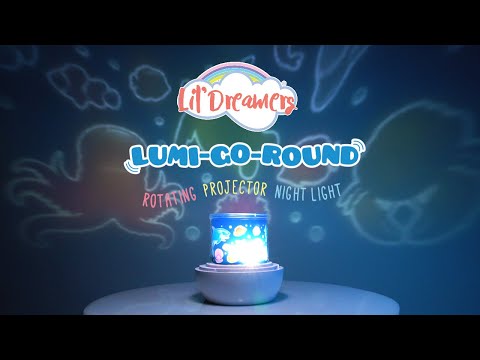 Lumi_go_round_light_wall_projector_sea_life_ocean_you_tube_video
