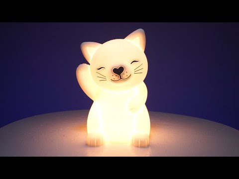 Lil_Dreamers_Cat_soft_touch_led_light_you_tube_video