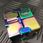Kaiko_Oil_Slick_metal_Infinity_Cube_165grams_in_cube_shape