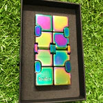 Kaiko_Oil_Slick_metal_Infinity_Cube_165grams_in_box