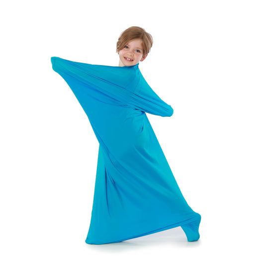 kids_wearing_Lycra_body_sock_Aqua_colour_sensory_matters