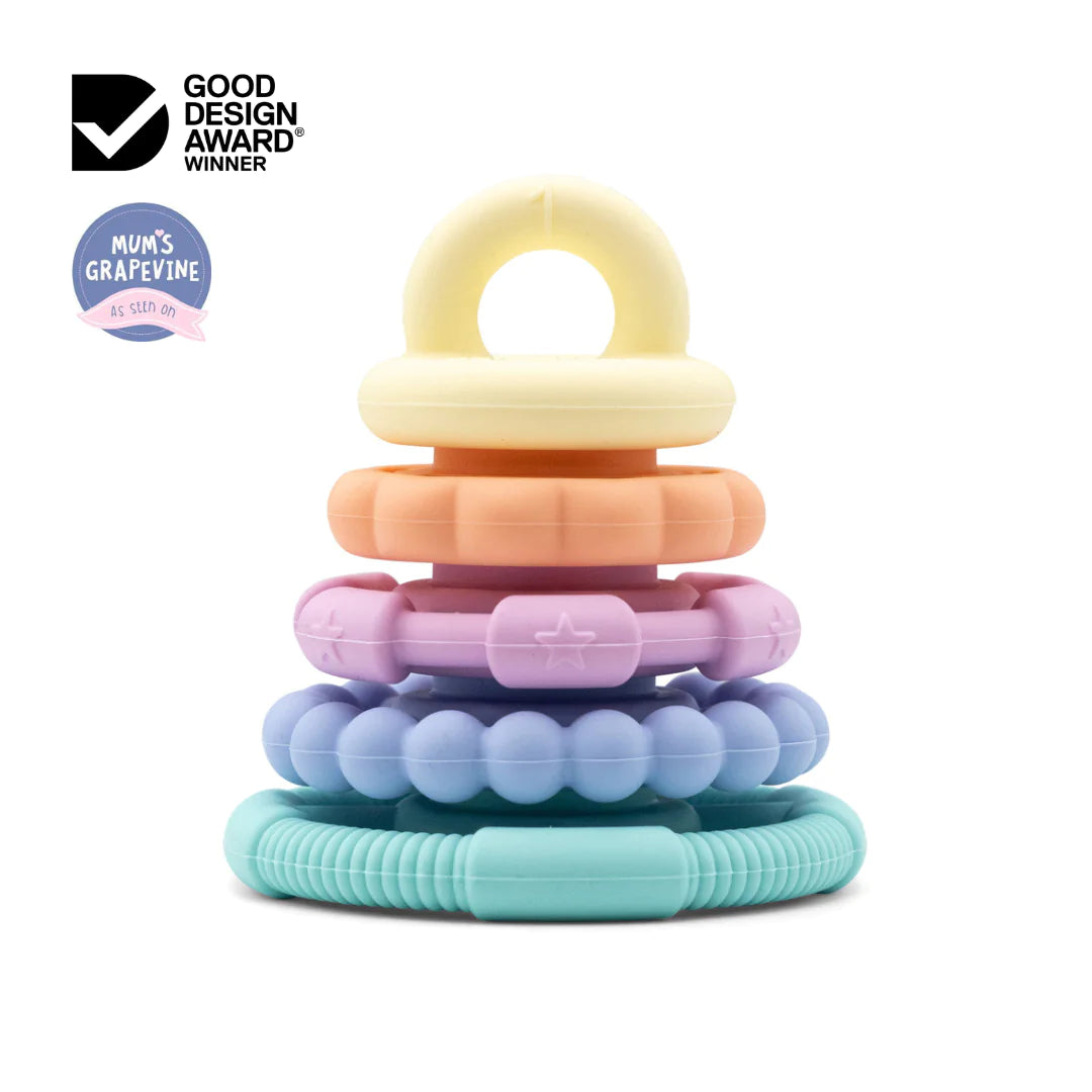 Jelly_Stone_Designs_Rainbow_Stacker_and_Teether_Toy_pastel