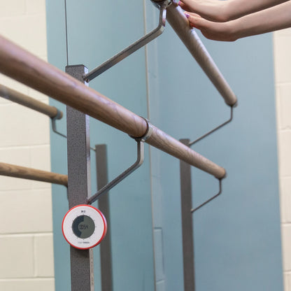Time_Timer_Visual_Timer_Twist_red_being_used_on_ballet_bars_to_time_practice